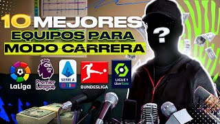 ✅ MIS MEJORES EQUIPOS para MODO CARRERA en FIFA 22  TOP 10 MEJORES EQUIPOS  TheMavericK [upl. by Schmitt]