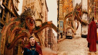 Doctor Strange vs Gargantos best fight scene doctorstrangevsscarletwitch [upl. by Audres702]