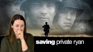 SAVING PRIVATE RYAN 1998  BRITISH GIRL FIRST TIME WATCHING  MOVIE REACTION [upl. by Razaele]