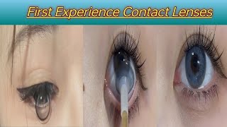 How To Take Out Contact Lenses Easily Unboxinghow to part contact lenses Beginners Tutorial [upl. by Giles569]