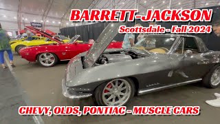 Barrett Jackson  Fall 2024 Scottsdale  GM MUSCLE CARS [upl. by Ananna]