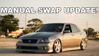 IS300 Manual Swap 3 Weeks Later Manual Swap Update [upl. by Alesi]