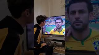 Brazil National Anthem 2014 World Cup 😂🇧🇷 [upl. by Publia]