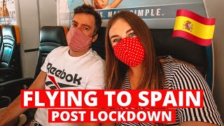 Flying Manchester UK to Malaga Spain PostLockdown  What Is Spain Like At The Moment ✈️🇪🇸 [upl. by Ahsiloc]