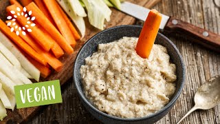 Meerrettich Dip selber machen  Einfach amp lecker Rezept Vegan [upl. by Anatnahs]