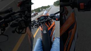 WHEELIE TIME KTM690 SMCR bike automobile wheele bikewheeling bikelife exhaustsystem bikelife [upl. by Alfonzo]