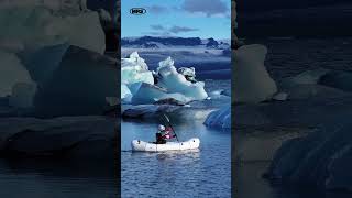 Experience Glacier Lagoon Paddling in Iceland [upl. by Troxell]