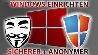 Windows SICHER ANONYM und SCHNELLER machen [upl. by Naelcm832]