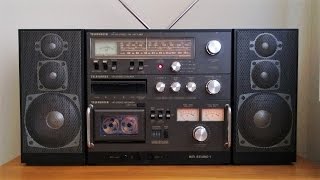 Telefunken Studio 1 HiFi vintage boombox 1M stereo system [upl. by Nevaj674]