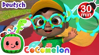 Codys DinoTag 🦕 CoComelon  Spiele mit Cody Its Cody Time Deutsch  Moonbug Kids Deutsch [upl. by Assyral]