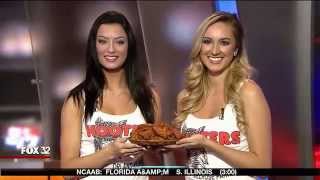 Hooters Girls on Fox Kickoff Sunday 11 15 15 [upl. by Jt343]