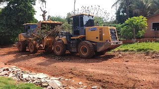 Remoção de Entulhos com Minicarredeira JCB Pa Carregadeira XCMG LW300kv [upl. by Spiegleman]