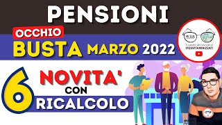 ⚠️ CAMBIA L’IMPORTO ➡ PENSIONI MARZO Ecco I 6 MOTIVI nel Cedolino  STOP ANTICIPO PAGAMENTI [upl. by Franck952]