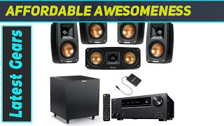 Klipsch Black Reference Theater Pack 51 The Best Compact SurroundSound System [upl. by Sion]