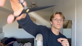 Frisör ASMR  KLIPPER DITT HÅR SWEDISH HAIRCUT ASMR ASMR på svenska [upl. by Kemeny]