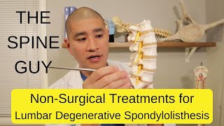 NonSurgical Treatments for Lumbar Degenerative Spondylolisthesis  Part 2 [upl. by Alyakam]