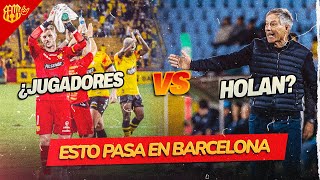 ¿LOS JUGADORES NO QUIEREN A ARIEL HOLAN EN BARCELONA  TERRIBLE LESION DEL KITU DIAZ [upl. by Ailaro]