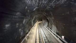 Jungfraubahn cab ride  Drivers Eye view 1 081019 [upl. by Ahsineg688]