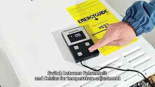 FOGATTI home water heater remote control displays video of icons when starting and closing [upl. by Irt]