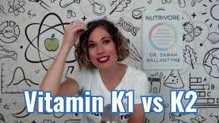 Vitamin K1 vs K2 Which One Do You Need [upl. by Akimad868]