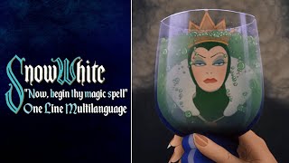 Snow White quotNow Begin Thy Magic Spellquot  One Line Multilanguage [upl. by Bryna]