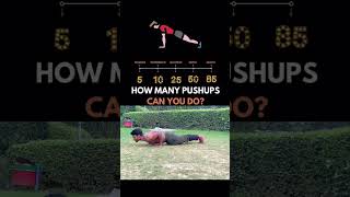 How many Pushups can you do ⁉️ viral viralvideo shorts youtubeshorts shortsvideo fitness [upl. by Millman941]