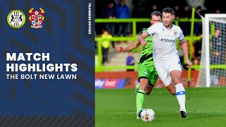 Match Highlights  Forest Green Rovers v Tranmere Rovers  League Two [upl. by Lekram]