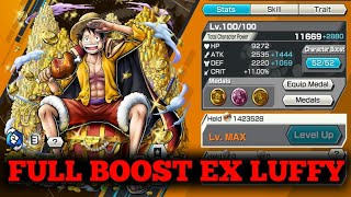 FULL BOOST EX LUFFY GAMEPLAY [upl. by Osgood]