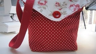 Reversible messenger bag tutorial by Debbie Shore [upl. by Tyrus844]