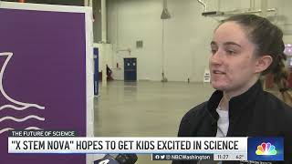 ‘XSTEM NOVA Conference Hopes to Inspire Future Scientists  NBC4 Washington [upl. by Odracir813]