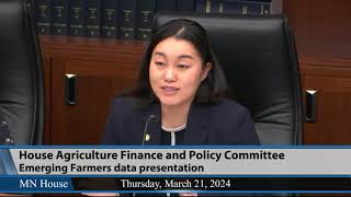 House Agriculture Finance and Policy Committee 32124 [upl. by Mulderig]