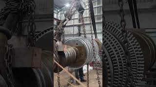 steam turbine journal polishing youtubevideo [upl. by Intruoc]