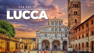 ONE DAY IN LUCCA ITALY  4K  Enjoy the heritage and pure beauty of the Tuscan old town [upl. by Bahe]