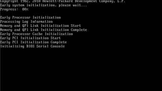 HP DL380 Gen8 2 x Intel Xeon 2680 v2 128GB BIOS Boot Sequence [upl. by Loriner]
