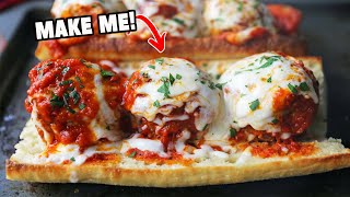 THE GREATEST MEATBALL SUB RECIPE [upl. by Kusin308]