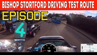 BISHOP STORTFORD DRIVING TEST ROUTEEP4  WITH COMMENTARY drivingtestvideo ojkenny [upl. by Sabrina157]