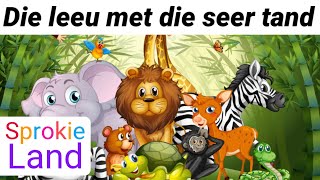 🦁 Die leeu met die seer tand  kinder stories afrikaans [upl. by Nyar]