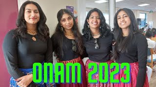 Girls Onam Fusion  Mynachdy Onam 2023  Hindi Tamil Malayalam [upl. by Tama]