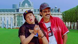 Venkatesh Soundarya Super Comedy Scenes  Jayam Manadera  SP Movies Scenes [upl. by Nylirret582]