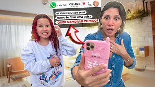 FISCALIZEI O CELULAR DA VALENTINA 😱  DECEPÇÃO [upl. by Ayatan457]