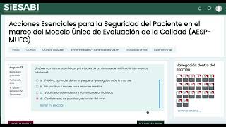 Acciones Esenciales para la Seguridad del Paciente en el marco del Modelo Único EvaluaciónFinal [upl. by Spencer]