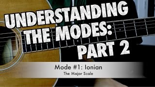 Understanding Modes Part 2 Learning the Shapes [upl. by Westphal]