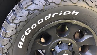 BF Goodrich 265 KO TA Vs 285 KO2 TA AT Review BFGoodrich [upl. by Abercromby]