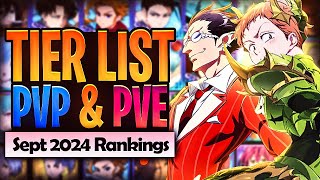 UPDATED Ranking ALL Characters PVP amp PVE CONTENT In Grand Cross September 2024  Tier List 7DSGC [upl. by Aenahs578]