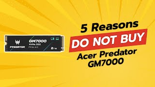 DONT BUY Acer Predator GM7000 Until You Watch THIS 😱💔 5 Reasons [upl. by Tenom]