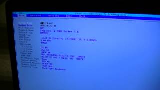 Dell Inspiron 7737 notebook BIOS vA05  ITFroccshu [upl. by Chapman]