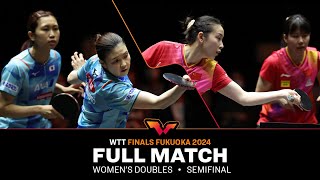 FULL MATCH  Sato  Hashimoto vs Qian  Chen  WD SF  WTTFukuoka 2024 [upl. by Batory]