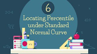 LESSON 6 Locating Percentile under the Standard Normal Curve [upl. by Cecilia]