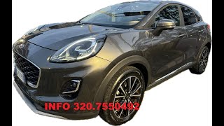 FORD PUMA 10 ECOBOOST HYBRID TITANIUM AUTOMATICA KM CERTIFICATI [upl. by Fleda]