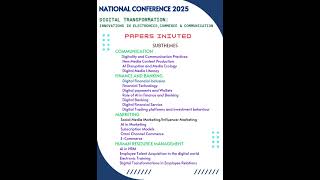 National Seminar 2025 [upl. by Imoin]